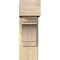 Ekena Millwork Merced Block Rough Sawn Bracket w/ Offset Brace, Douglas Fir, 8"W x 20"D x 24"H BKT0806X20X24MRC05RDF - alternate 4